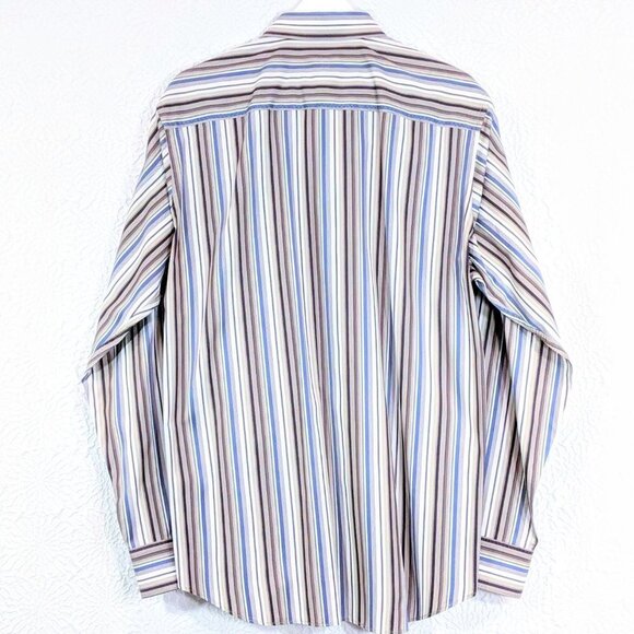 Bugatchi Uomo Classic Fit Long Sleeve Woven Shirt - Picture 2 of 4